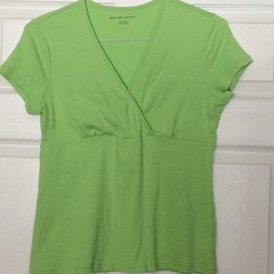 Preloved Light Green short sleeved tee